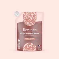 Perles de cire - Terracotta