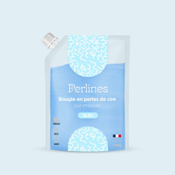 Perles de cire - Bleu